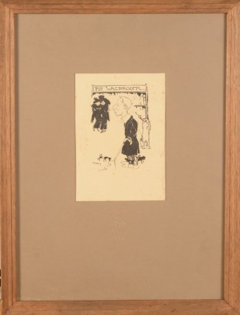 ​Maurice Dupuis caricature