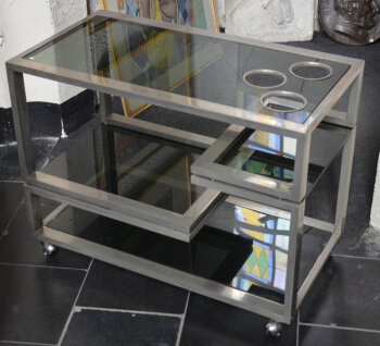 Vintage 70's drinks trolley