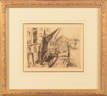 Willy Finch London harbour