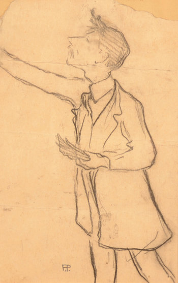 Francois Pycke portrait of Jules Van de Veegaete