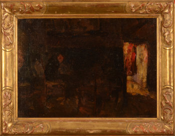 Léon Frédéric dark - light study