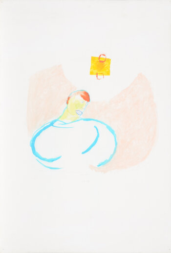 Mario de Brabandere Zelf-portret  Painting 1981