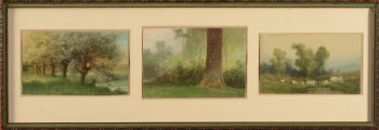 Jean Julien Godenne three landscape impressions