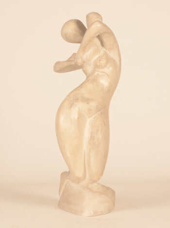 Luc Goossens mother and child