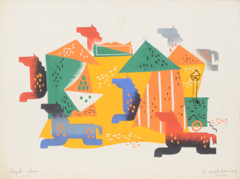 Amédée Wellekens Steeple-chase 1946