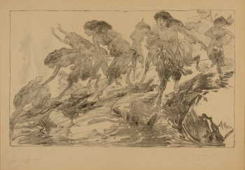 Armand Heins Fuite de Faunesses 1898