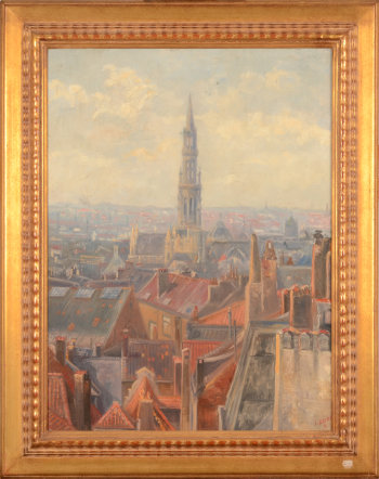 J Evers rooftops in Brussels