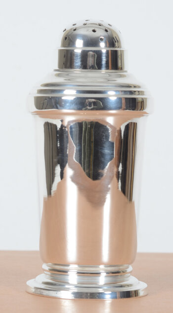 Sauvage Frères a silver art deco sugar dispenser