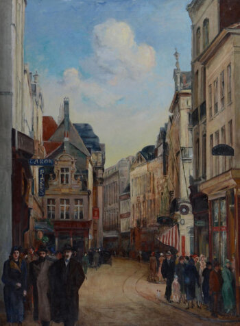 Jacques  Bergmans (1891-1959) | Schilder van de Onzichtbare Stad