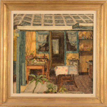 Henri Le Roux the porch