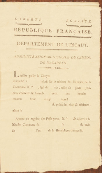 Laissez-passer Canton de Nazareth