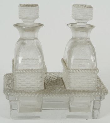 Lalique France cruet set