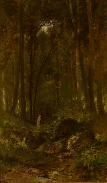 Henri Langerock A walk in the Forest