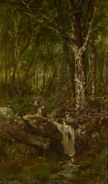 Henri Langerock The Waterfall