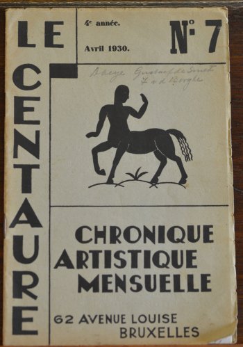 Le Centaure Avril 1930