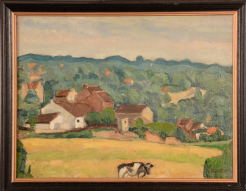 Henri Le Roux The Cow