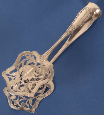 Lemaire et De Vernisy silver asparagus tongs