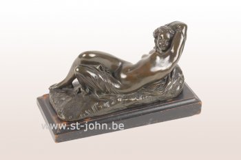 Edmond Leveque reclining nude