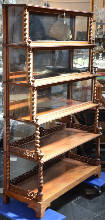 curious Louis-Philippe display cabinet