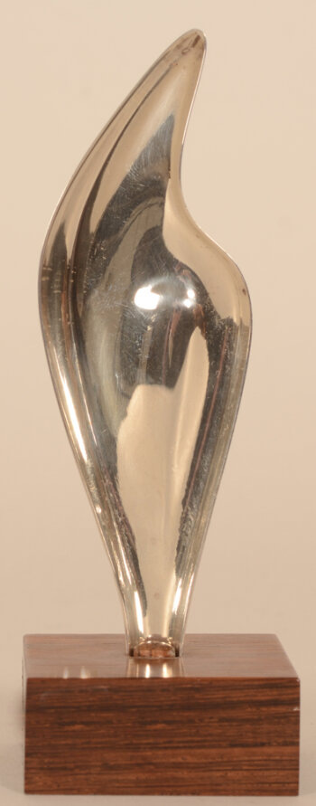 Tétard Frères for Maeght silver abstract sculpture