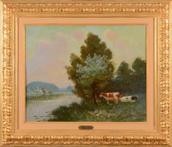 Guillaume Montobio the river Leie