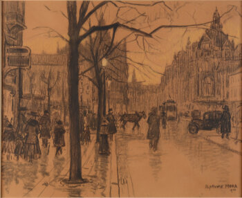 Alphonse Mora De Dekeyserlei Antwerp 1920