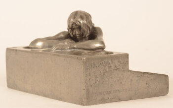 George Morren art nouveau inkwell 1895