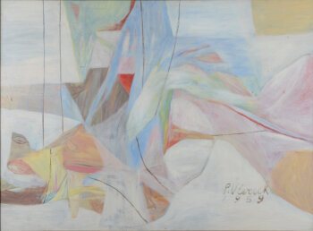 Pierre Vlerick Abstract composition 1959
