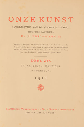 Onze Kunst 1911