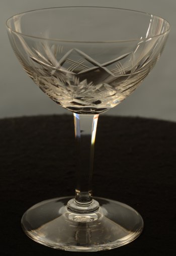 Val Saint-Lambert Ouchy champagne coupe
