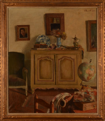 Gaston Pauwels interior with globe