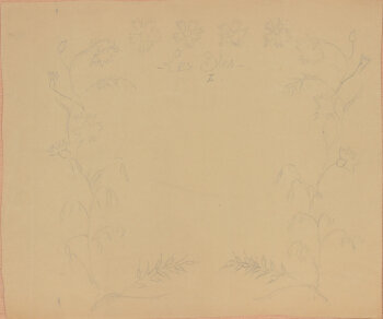 Anna De Weert Study drawing 'Les Bles I'