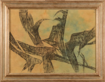 Emile Poetou abstract composition
