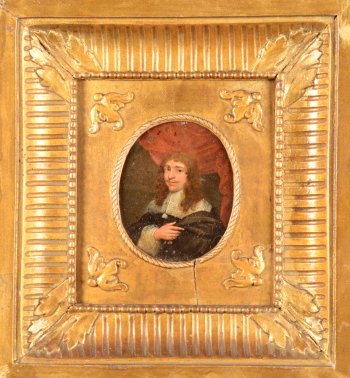 Portrait of a gentleman from the 17th century