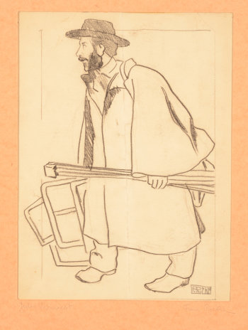 Francois Pycke portrait of Jules Verwest