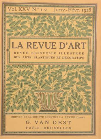 La Revue d'Art 1925