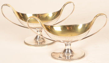 Felix Roelants a pair of silver salts