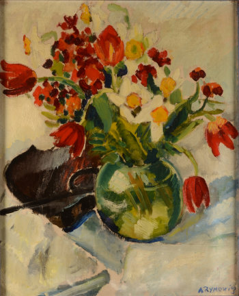 Alice Rymowicz the red tulips