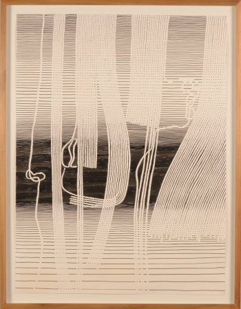 Michel Seuphor La Lyre cassée II 1973