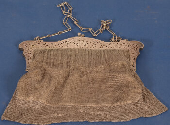 silver art nouveau purse
