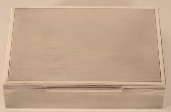 Joseph Anysz silver sigar box