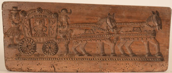 A double speculoos mould dated 1792