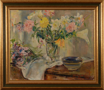 Georges Steel Flower still life 1977