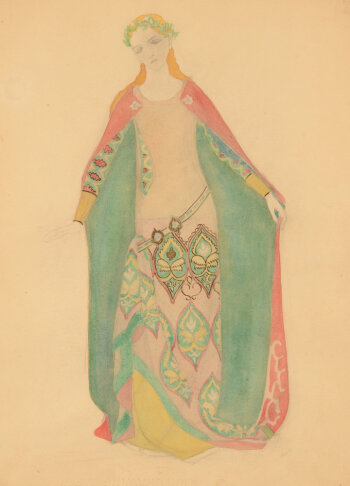 Jan Willem Grinwis Plaat Stultjes costume design ca. 1924