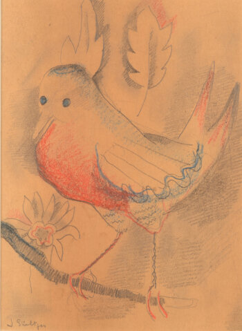 Jan W. Grinwis Plaat Stultjes Red Robin