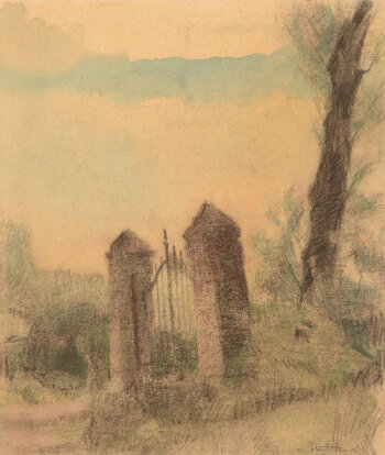 Jan W. Grinwis Plaat Stultjes The old garden