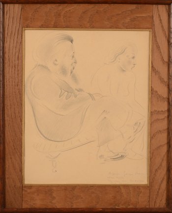 Victor Stuyvaert portrait of Jacques Bergmans