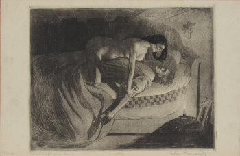 Valère Bernard Le Cauchemar Etching