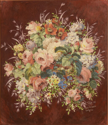 E. Triby decorative summer flowers