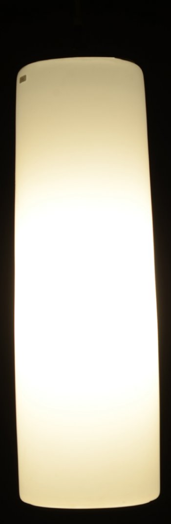 Tubular vintage pendant light